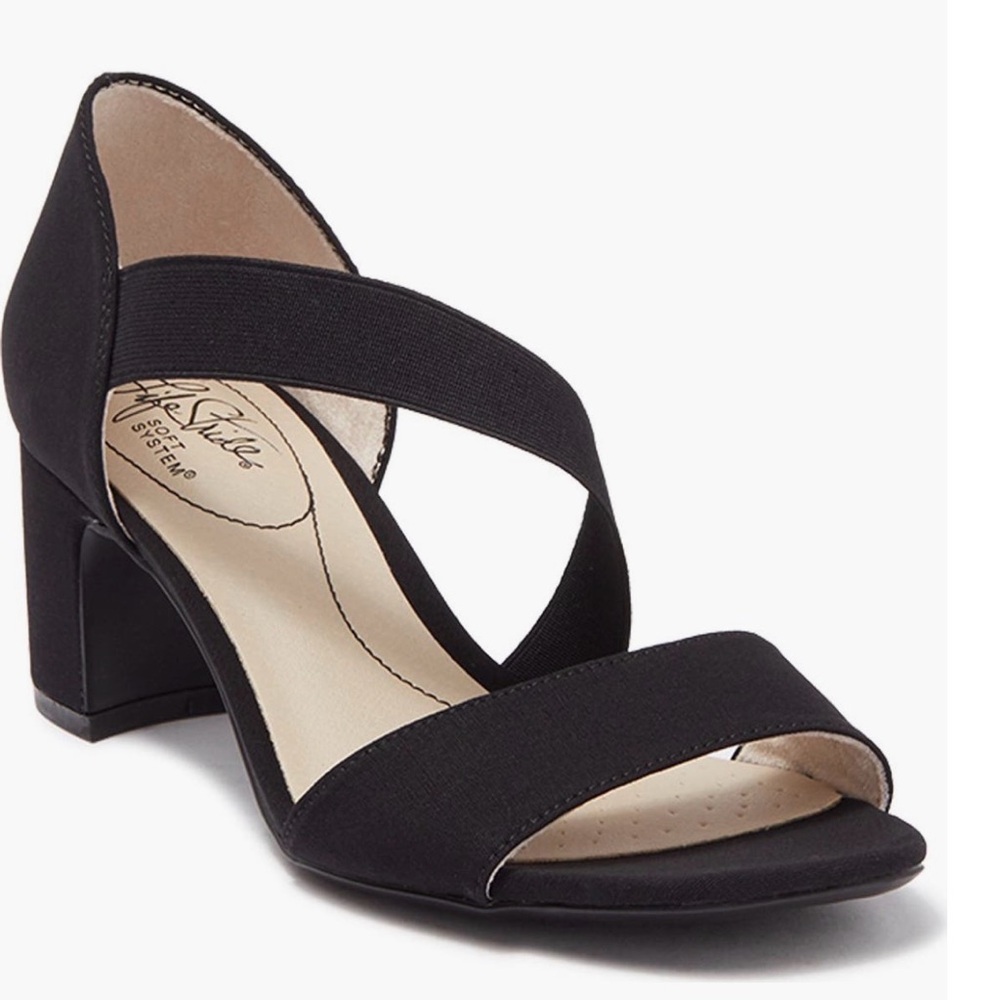 Life Stride Black Women's Heels